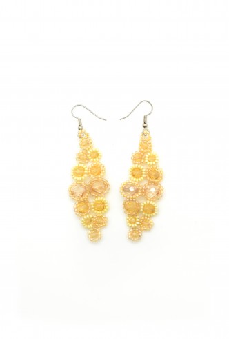 Crystal Almond Earrings Crystal Almond Earrings